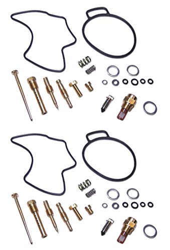 RW 0101-137 Carburetor Rebuild Repair Parts Kit (Set of 2) Compatible with Honda 95-98 Goldwing 1500 GL1500SE SE GL1500A Aspencade, 95-96 GL1500I Interstate