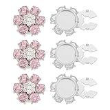 Estas cubiertas de botones de estrás tienen una apariencia exquisita y a menudo se usan en vestidos, abrigos, trajes, sombreros, bufandas, chales, suéteres, zapatos, cinturones, horquillas, bolsos, etc., adecuadas para reuniones de negocios, celebraciones, cenas, bodas, fiestas y cumpleaños. También se pueden regalar como un obsequio de compromiso, aniversario, Día De La Madre, Navidad, Acción De Gracias, Día De San Valentín o cumpleaños para familiares o amigos.