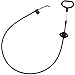 Choice Parts - Black Recliner Cable with Release Handle - Exposed Cable Length: 3.25" - Total Cable Length: 38.25"