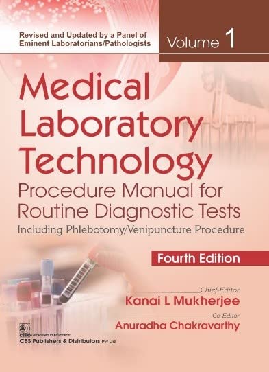 Buy Medical Laboratory Technology Procedure Manual For Routine