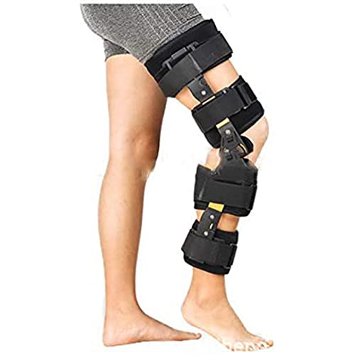 Amazon.co.jp: ヒンジ付きROM膝装具、ACL損傷、関節痛の緩和、変形性