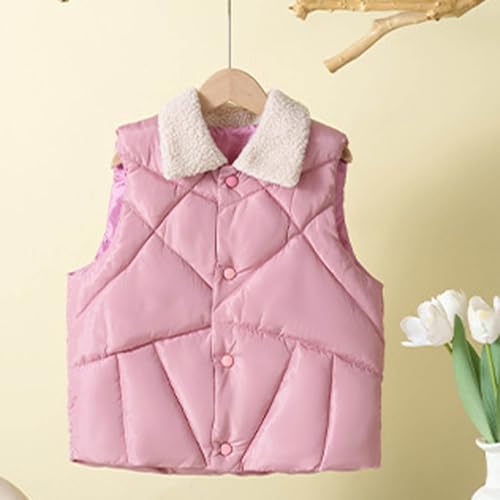 Girls Puffer Vest Teen Sleeveless Fleece Collar Down Jacket Kids Fall Winter Warm Lightweight Quilted Puffy Vests4