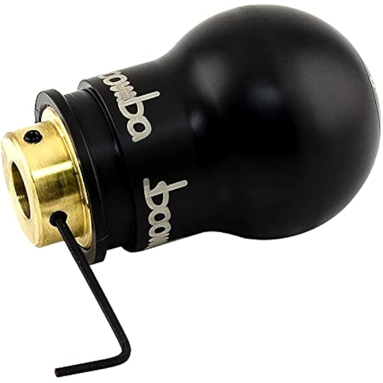 Boomba Racing 440G Weighted Shift Knob Compatible with Volkswagen Models - Black