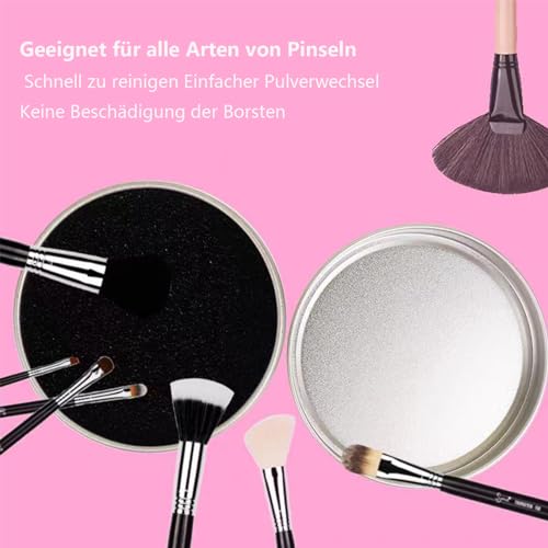SHULLIN 2 x make-up brush cleaner, brush cleaner, cleaning make-up brush, sponge cleaner, make-up brush cleaner - Image 4
