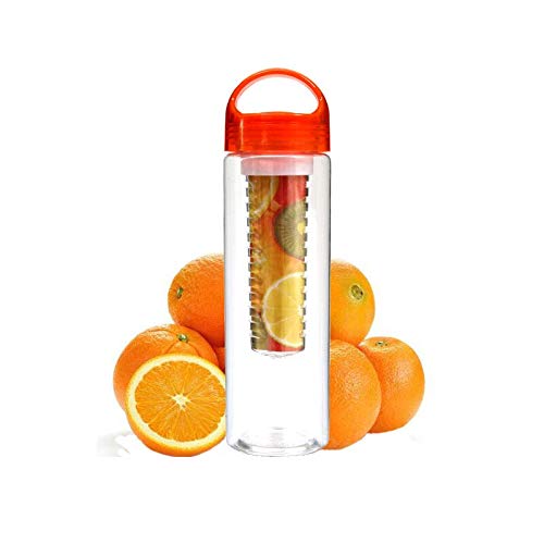 Lifegadget 1Pcs Sports Water Bottles 800ML Ruit Infuser Juice Lemon Water Bottle Travel Hiking Water Bottle Plastic Drink Bottles Drinkware