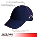 ARAN SAFETY Blue Baseball Bump Cap - Lightweight Safety Hard Hat Head Protection Cap (Navy)
