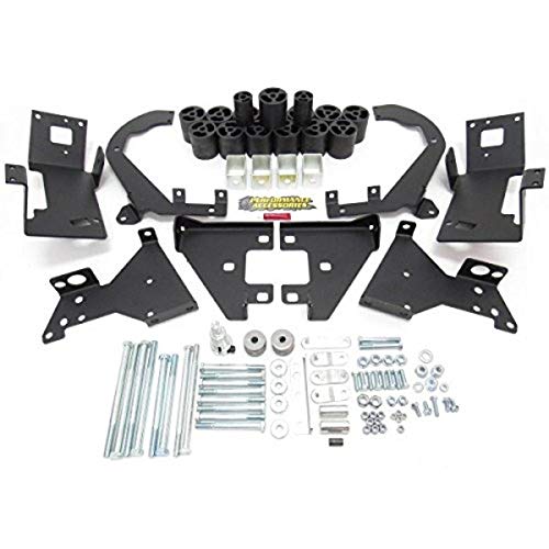 Performance Accessories, Chevy Silverado 1500 2WD and 4WD 3" Body Lift Kit, fits 2016 to 2018, PA10343, Made in America