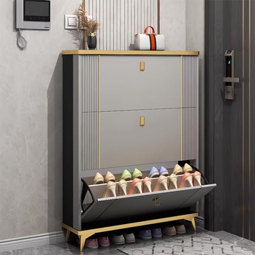 Organisateur de rangement pour chaussures d'entrée et grand placard