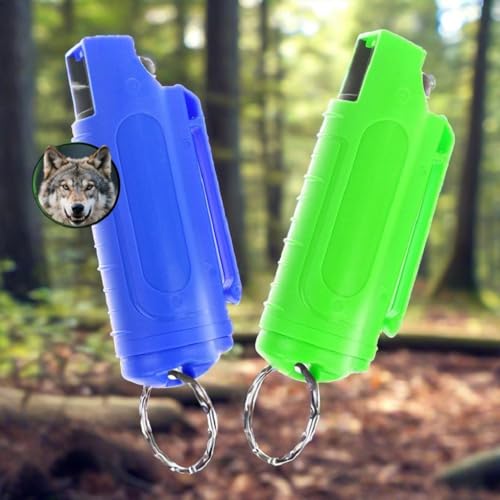2 × Pfefferspray Schlüsselanhänger, Klein Pfefferspray Selbstverteidigung Schlüsselanhänger zur Tierabwehr, Pepper Spray Mini Abwehrspray Für Frauen, Männer (Grün, Blau) -Fd1 2 × Pfefferspray Schlüsselanhänger, Klein Pfefferspray Selbstverteidigung Schlüsselanhänger zur Tierabwehr, Pepper Spray Mini Abwehrspray Für Frauen, Männer (Grün, Blau) -Fd1