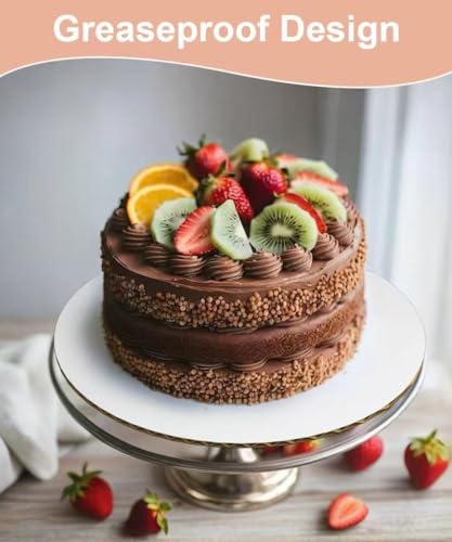 Paquete de 8 tablas para pasteles a $3.91 (30% descuento)