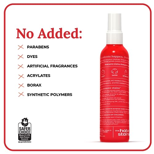 Emergency Stain Rescue Stain Remover Spray - Fast-Acting Spray for Laundry - Carpet Spot Removal Oil, Grease Blood Remover for Clothes Upholstery - 4 Fl Oz (Pack of 1).