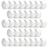 Heavy Duty Packaging Tape, Clear Packing tape Designed for moving boxes, shipping, office, and storage, Commercial Grade 2.7mil thickness, 60 Yards Length, 36 Pack, 2,160 Total Yards