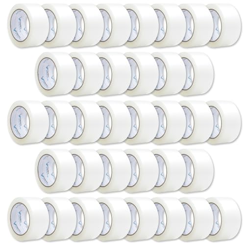 36 Pack Heavy Duty Packaging Tape, Clear Packing Tape Designed for Moving Boxes, Shipping, Office, and Storage, Commercial Grade 2.7mil Thickness, 60 Yards Length, Bulk, 2160 Total Yards