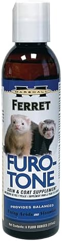 Marshall Pet Products Natural Furo-Tone Pet Pharmaceutical Grade Skin & Coat Liquid Supplement with Fatty Acids and Vitamins, for Ferrets, 6 oz image 4
