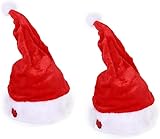 Electric Christmas Santa Hat, Singing Dancing Electric Christmas Hat for Adult Kids Funny Plush Swing Christmas Hat (1PC)