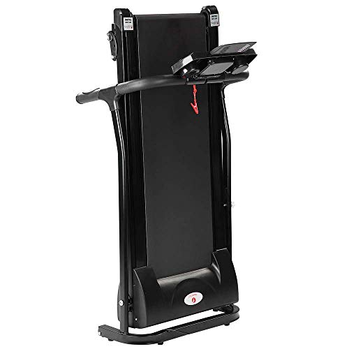 Caminadora eléctrica plegable con panel LCD y control digital miniatura 4