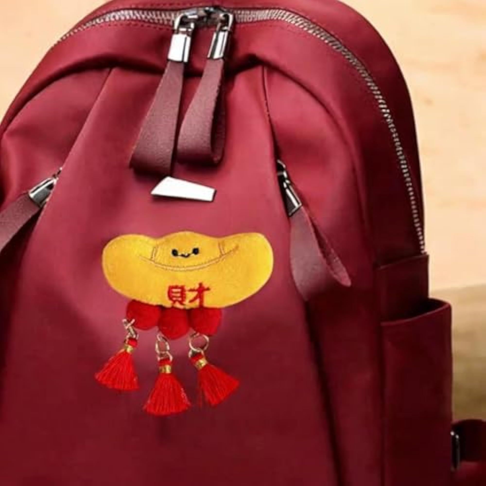 Chinese New Year Blessing Cute Hanging Decoration Brooch