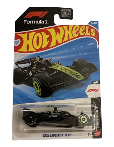 Image of Hot Wheels Kick Sauber F1 Team Formula 1 Ages 3 and Up 154 /250 (Black)