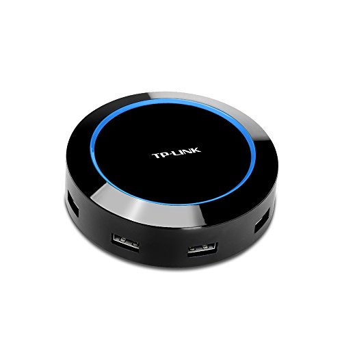 TP-LINK 40W 5-Port USB Charger with Smart Charging Technology, Circular Design, Charging Station