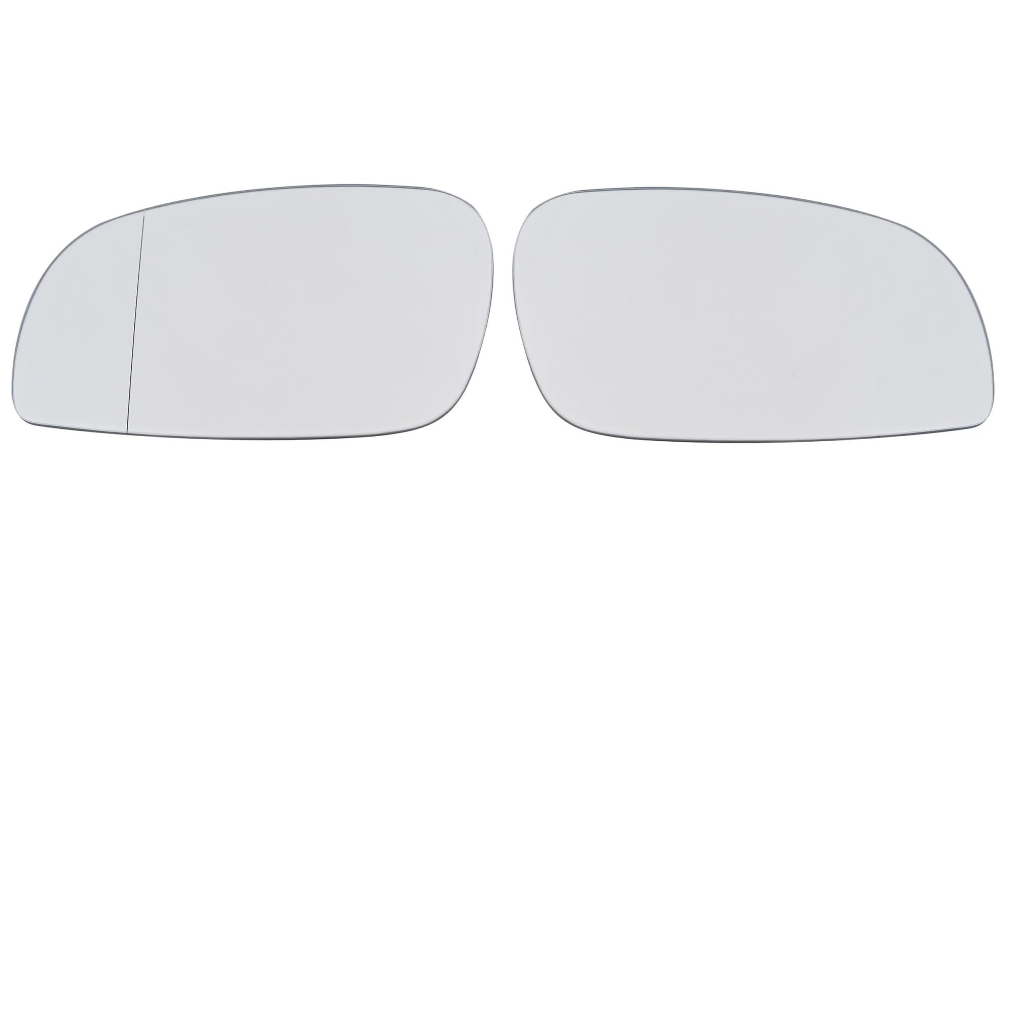Vetro Dello Specchietto Retrovisore Specchietto retrovisore sinistro e destro riscaldato automaticamente per VW per Touran 2006-2008 1T0857521D installare(A Pair)