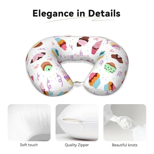 Almohada cervical de espuma viscoelástica tamaño único miniatura 4
