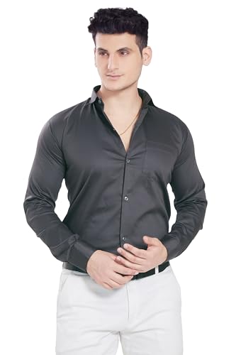 Image of DIVISIVE Men's Solid Slim Fit Shirt
