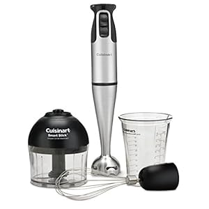 Cuisinart CSB-79 Smart Stick 2 Speed Hand Blender, Stainless Steel/Black