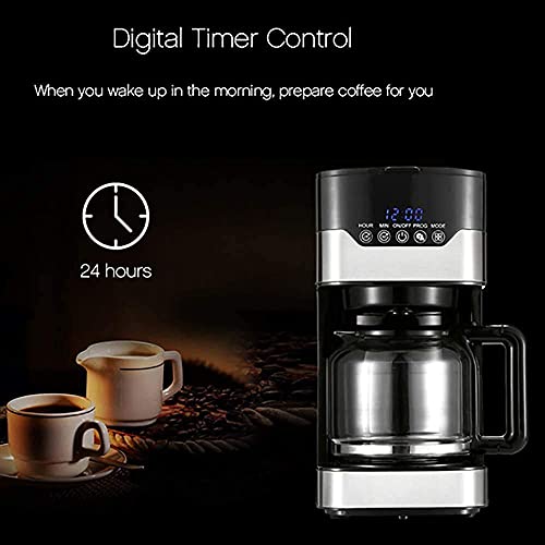 Cafetera de Goteo Automática con Panel Táctil y Temporizador miniatura 3