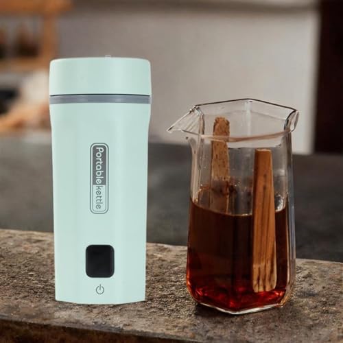 Hervidor eléctrico 550ml con 6 niveles de temperatura verde miniatura 6