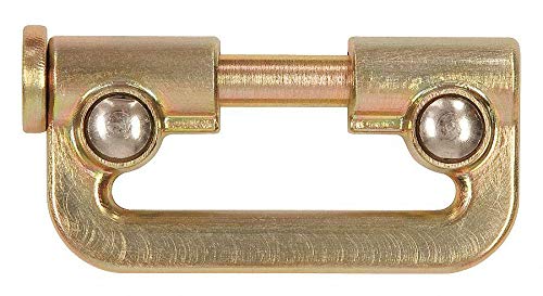 Connector, Gold, Zinc Plated Steel