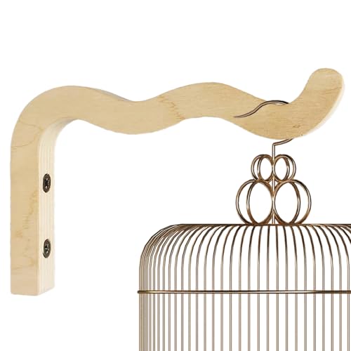 Suspension en Bois pour - Support Mural pour d'intérieur - Support Mural pour d'intérieur - Support Rustique pour - Flottant pour Facile