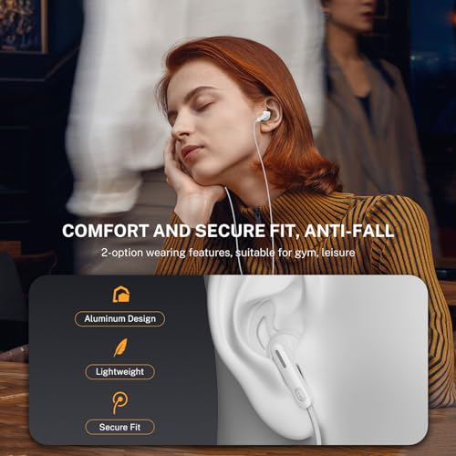 USB C Headphones Type C Earbuds for iPhone 17 Pro/ 17 Air 15/16 Pro/ 15 Pro Max,Microphone Noise Isolation Stereo Wired Earphones for Samsung Galaxy S26/S26+/S26 Ultra S25 S24 S23 S22 Pixel 9 8a by Gsangoo - Used condition - Image 6