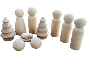 Nativity Peg Dolls: Unveil the Joy of Creating Your Own Christmas Story