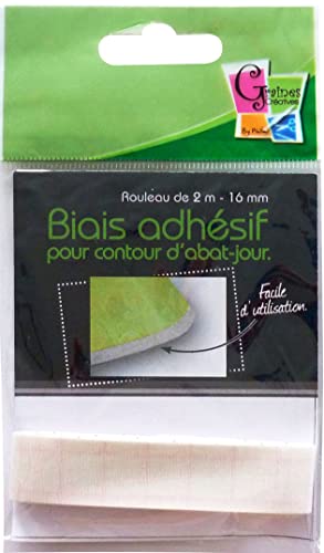 Biais adhésif tissu - Blanc cassé - Graines créatives Cover