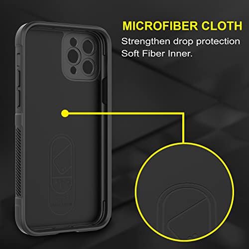 Image of TOUCCH iPhone 11 Pro Silicone Back Bumper Case| Shock Proof Design & Camera Protection | Premium Rubberised Cover (Microfiber Lining) for Apple iPhone 11 Pro | Matte Silicone - Black