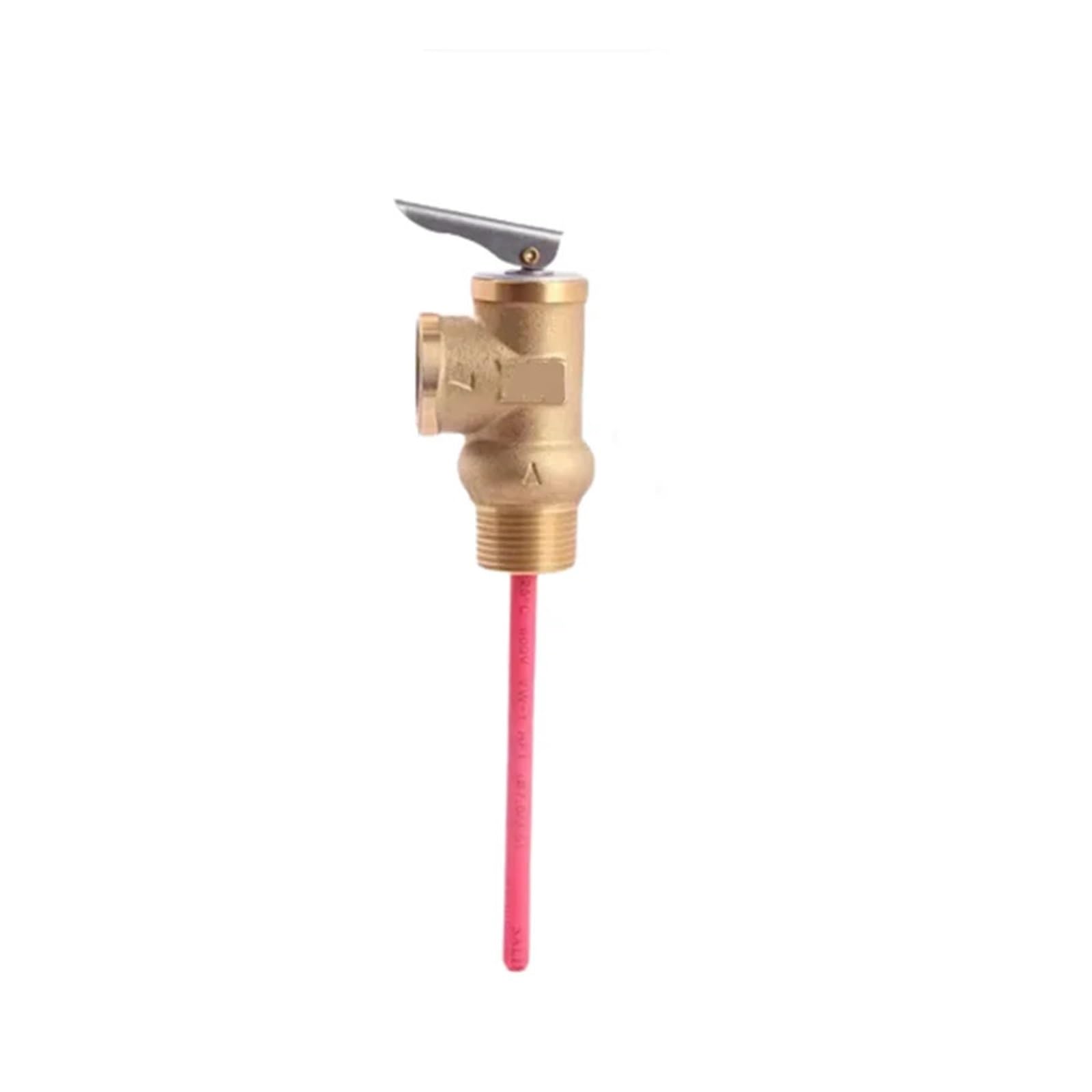 Magnetventil, 1PCS Sicherheitsventil Temperatur und Druckentlastungsventil Druckminderventil 6/7/8 Bar 99℃ 210F(DN15,0.6MPa)