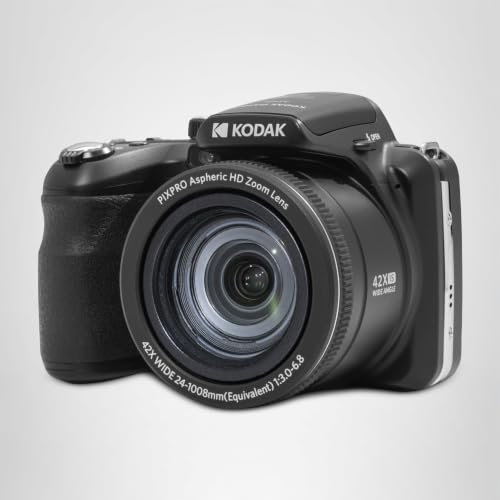 Miniatura 8 de Kodak Pixpro Astro Zoom Az425 - Cámara Digital Bridge, Zoom Óptico 42x, Gran Angular De 24 Mm, 20 Megapíxeles, Lcd 3, Vídeo Full Hd 1080p, Batería Li-Ion - Negro
