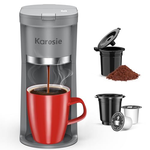 Image of Mini Coffee Maker, Grey