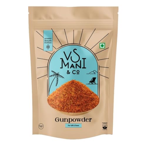Image of VS Mani & Co Gun Powder - South Indian Style Chutney for Idli and Dosa (150 Grams)