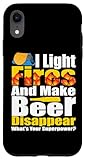 Fires and beer superpower hilarious design