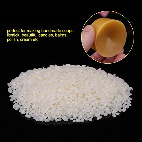 1 peça 200g / 7oz de qualidade alimentar natural branca cera de abelha materiais cosméticos para bat