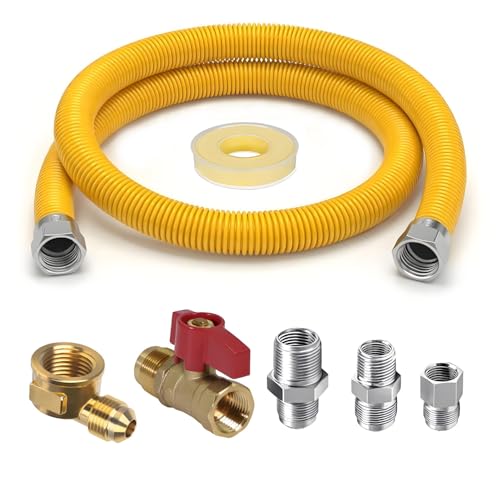 Gas Dryer Connector Kit for Installing Gas Appliance 24 Inches