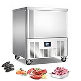 Kolice Commercial 5 trays Blast Chiller, Cakes, Hard Ice Cream, Dumpling, Chicken and Fish Freezer, School Kitchen Blast Freezer, Chest Freezer, Keep Food Fresh, Chilling and Freezing in Short Time