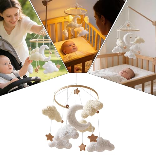 Mobile pour lit de bébé esthétique, le cadeau de naissance idéal