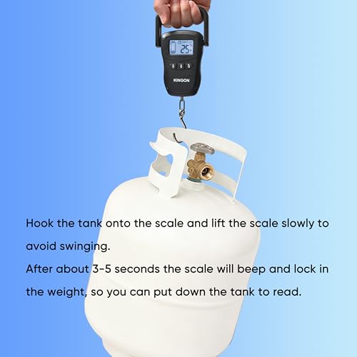 110lb Rechargeable Propane Tank Scale