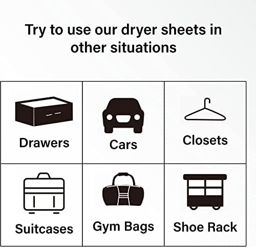 Dr.easy Dryer Sheets Free & Clear Plant Based All Ingredients For Sensitive Skin 160 Ct 100% Rayon Fabric Softener Sheet Unscented & No Dyes Reduce Static & Wrinkles Soften Clothes Help Repel Pet Hair #TOP6