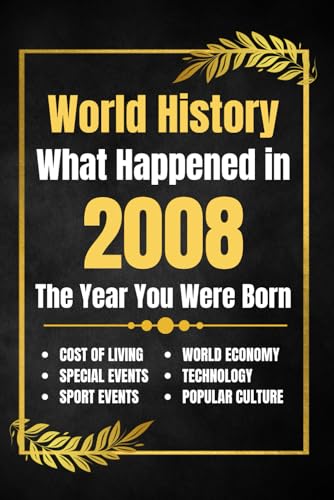 World History What Happened in 2008: The Year You Were