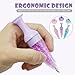 3Pcs Diamond Art Painting Pens Tools Sets, Vase Upright Design Diamond Art Accessories with Diamonds Storage, Great Gifts for Diamond Art Lover(Pink + Purple + Blue)
