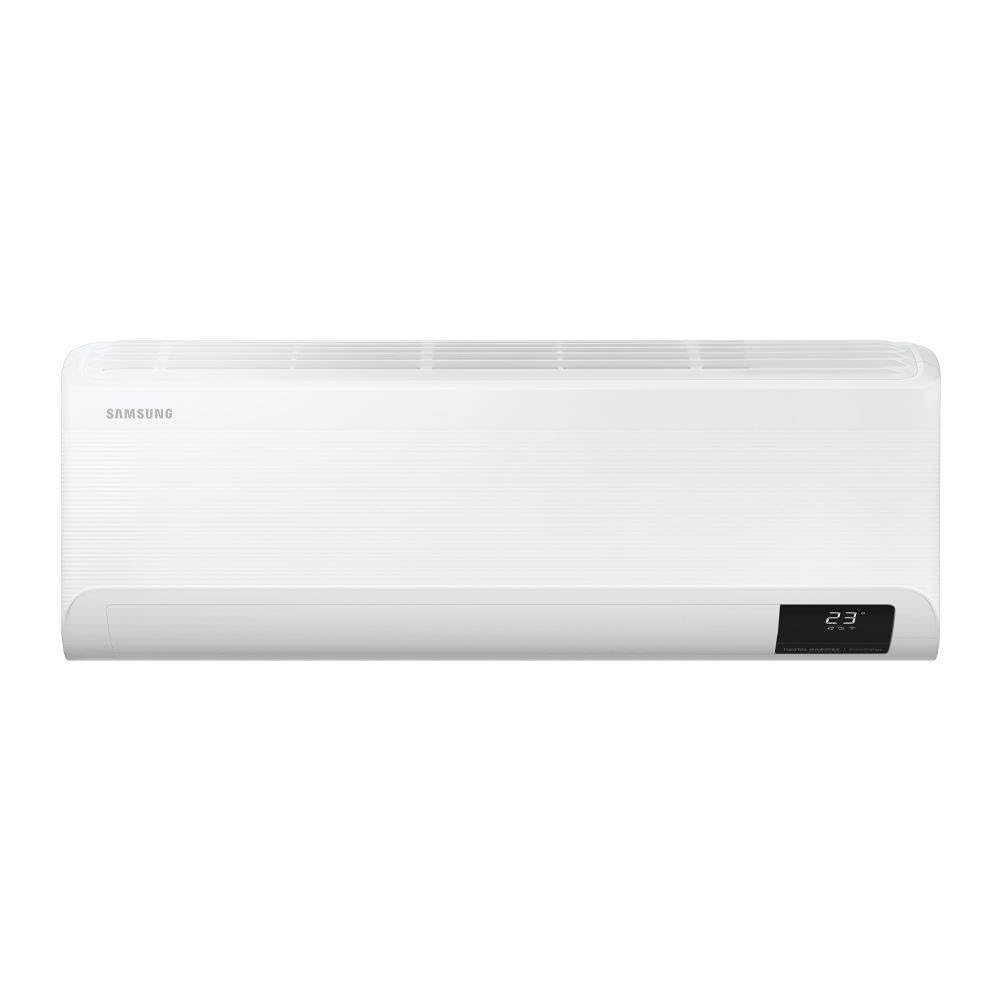 Condizionatore Samsung Monosplit Cebu Wifi F-AR09CBU (AR09TXCAAWKXEU + AR09TXFYAWKNEU) 9000 Btu Inverter Pompa Di Calore Gas R32 Deumidificatore Bianco Classe A++/A+
