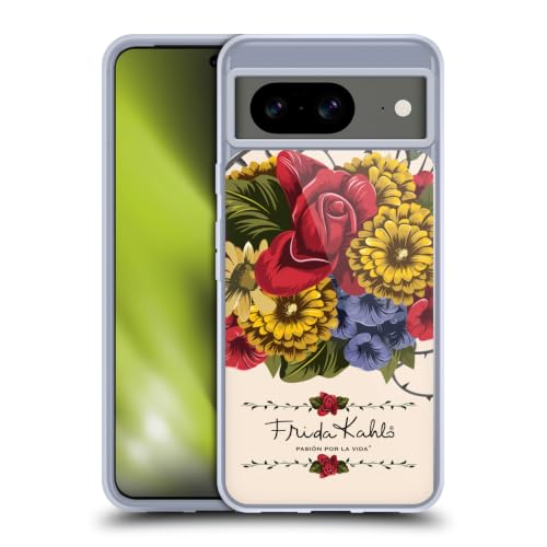 Funda de gel para Google Pixel 8 compatible con MagSafe diseño de Frida Kahlo protección militar